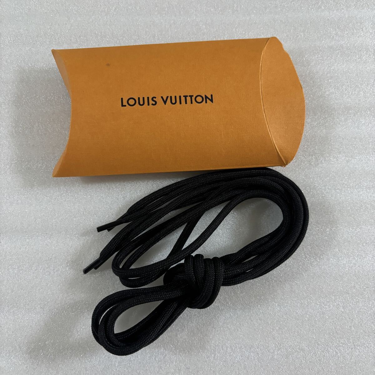 未使用LOUIS VUITTON ルイ・ヴィトン 靴紐 スニーカー紐 ブラック色拍卖