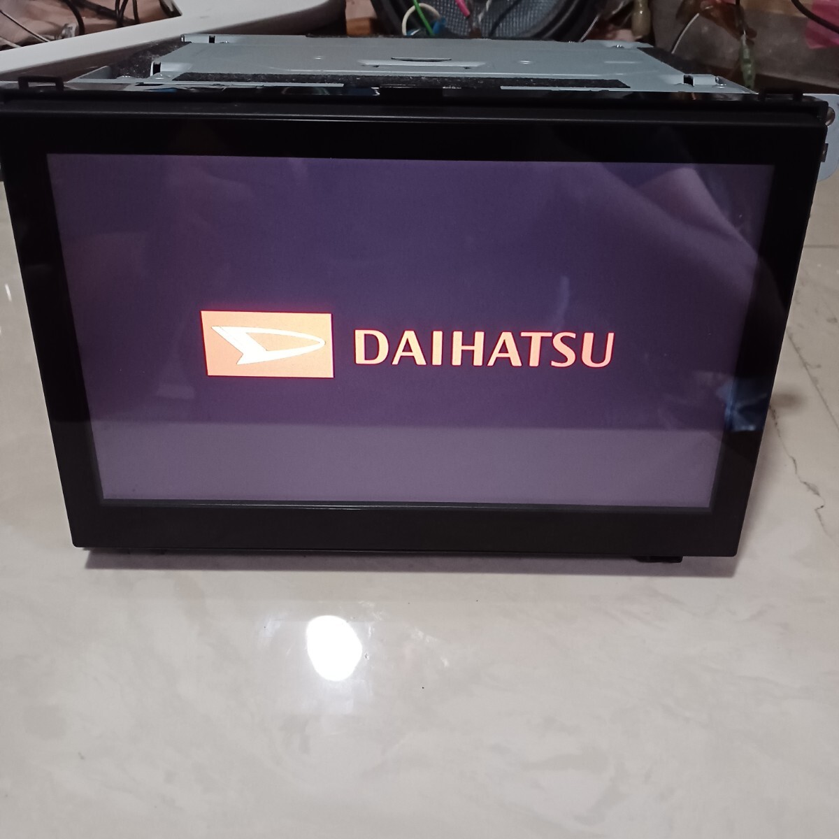 ダイハツ純正 フルセグ8インチ ドラレコ連動カーナビ ムーヴキャンバスオーディオパネル付き拍卖