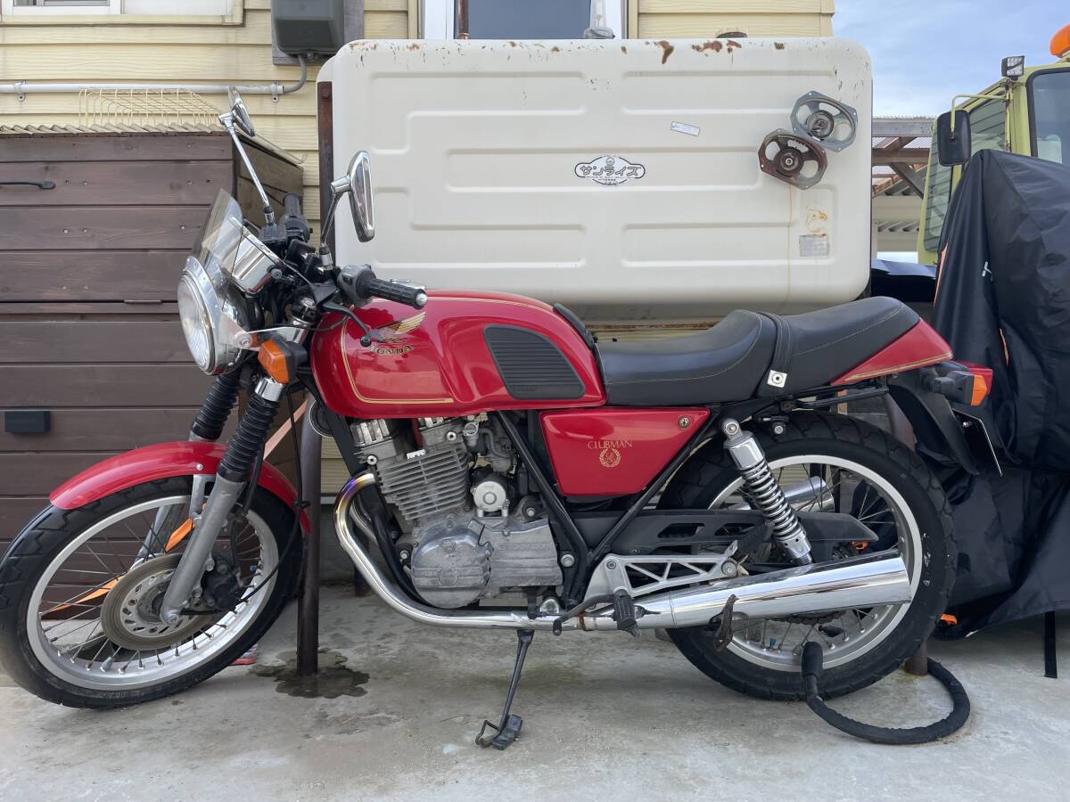 GB250クラブマン 初期型 ツインキャブ レストア ジャンク 現状優先拍卖