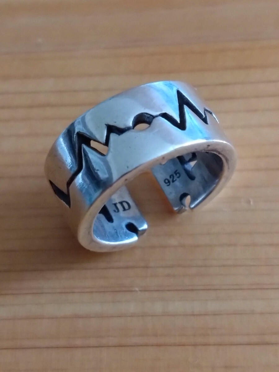 Justin Davis(ジャスティンデイビス) シルバー925END OF SILENCEリング カラー:シルバー系刻印:925 リングサイズ:7.5号拍卖