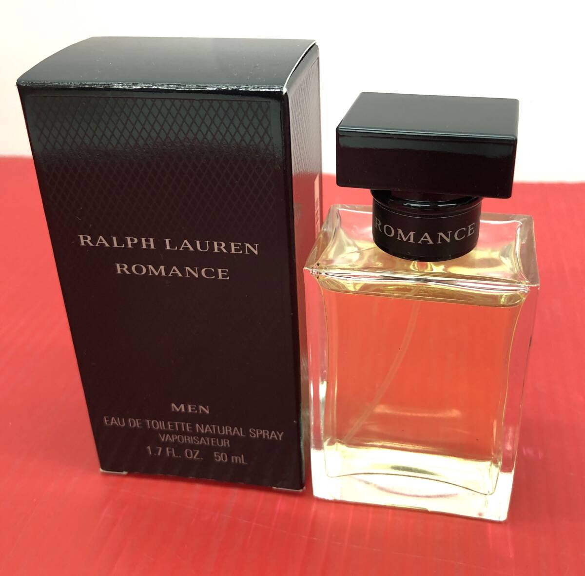 RALPH LAUREN ROMANCE MEN ラルフローレン ロマンス メン EDT オードトワレ 50mL 残量多め 箱付き 香水拍卖