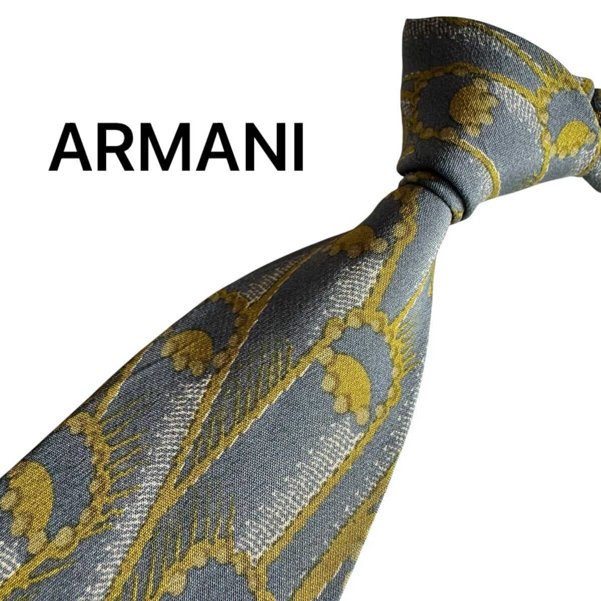 極美品★ ARMANI アルマーニ ネクタイ スーツ ビジネス 成人式 2502拍卖