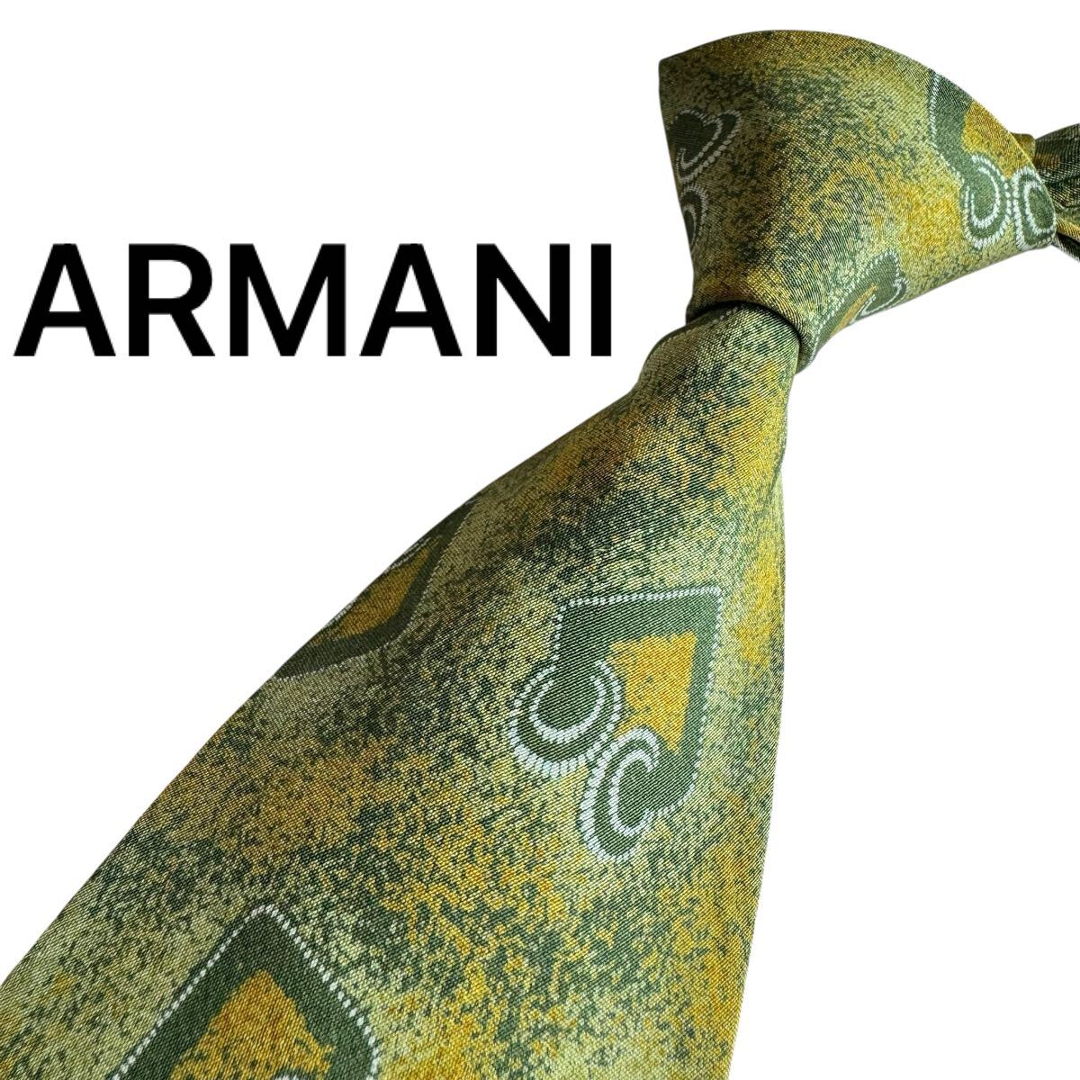 極美品★ ARMANI アルマーニ ネクタイ スーツ ビジネス 成人式 2517拍卖