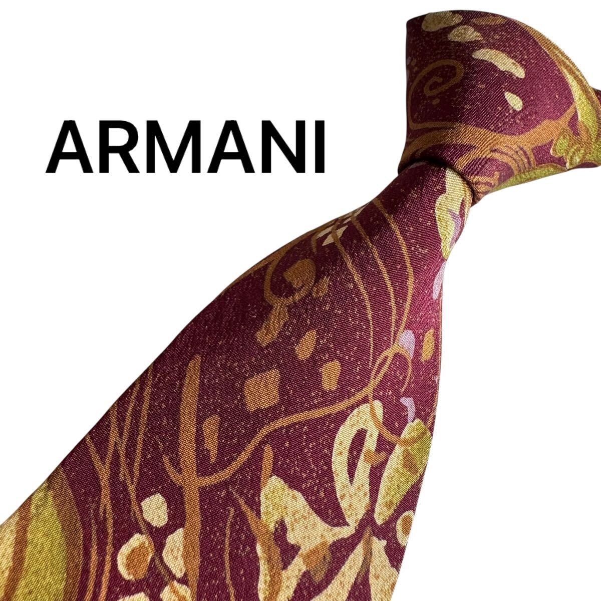 極美品★ ARMANI アルマーニ ネクタイ スーツ ビジネス 成人式 2532拍卖