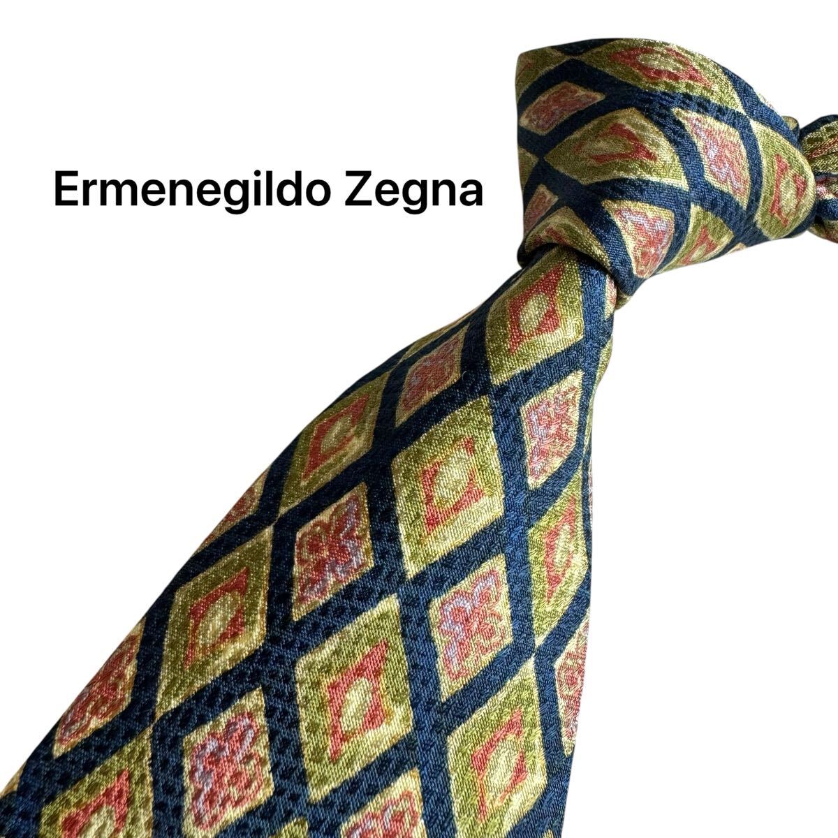 極美品★ Ermenegildo Zegna エルメネジルドゼニア ネクタイ スーツ ビジネス 成人式 2562拍卖
