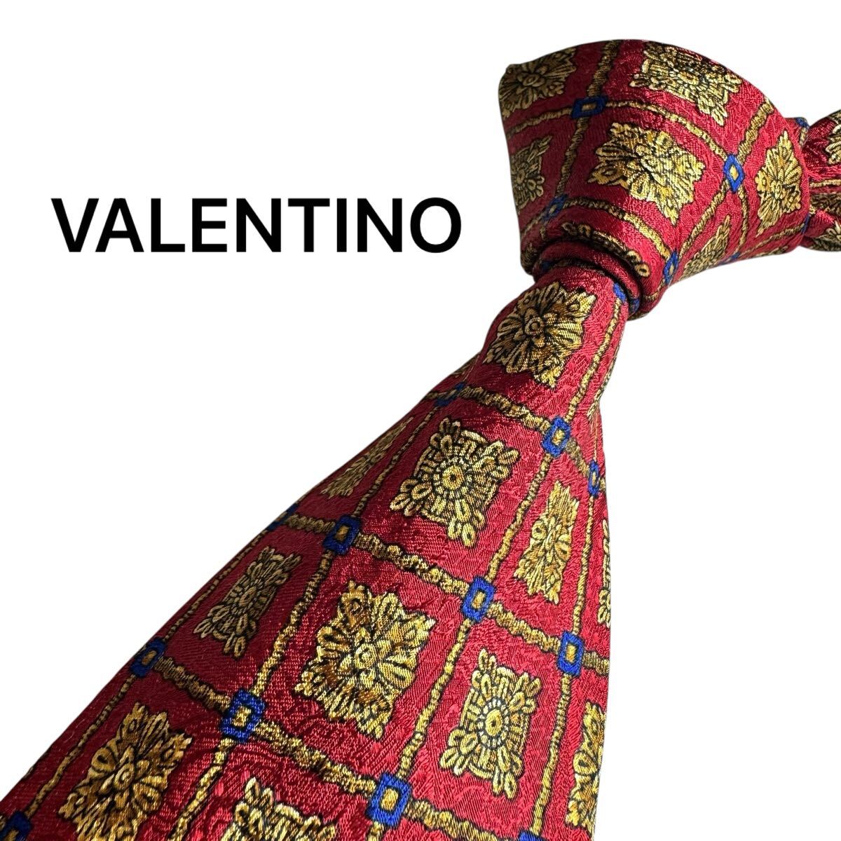 極美品★ VALENTINO ヴァレンティノ ネクタイ スーツ ビジネス 成人式 2606拍卖