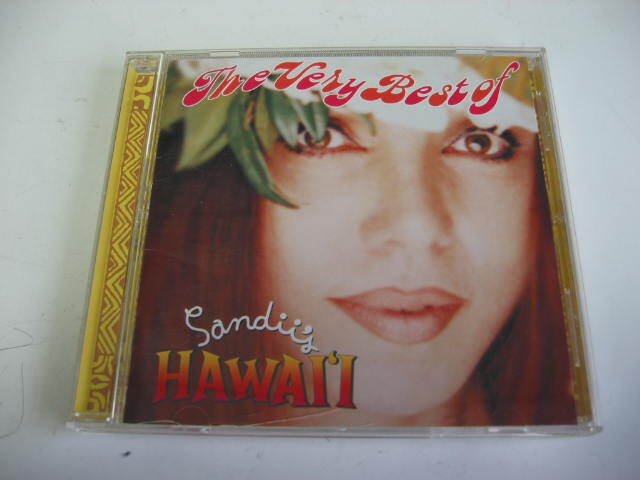 ★ 国内版 Sandii Very Best Of Sandiis HawaiI  ベスト盤 Sandii's Hawai'i 真夏の果実 見上げてごらん夜空の星を 中古品CD ★拍卖