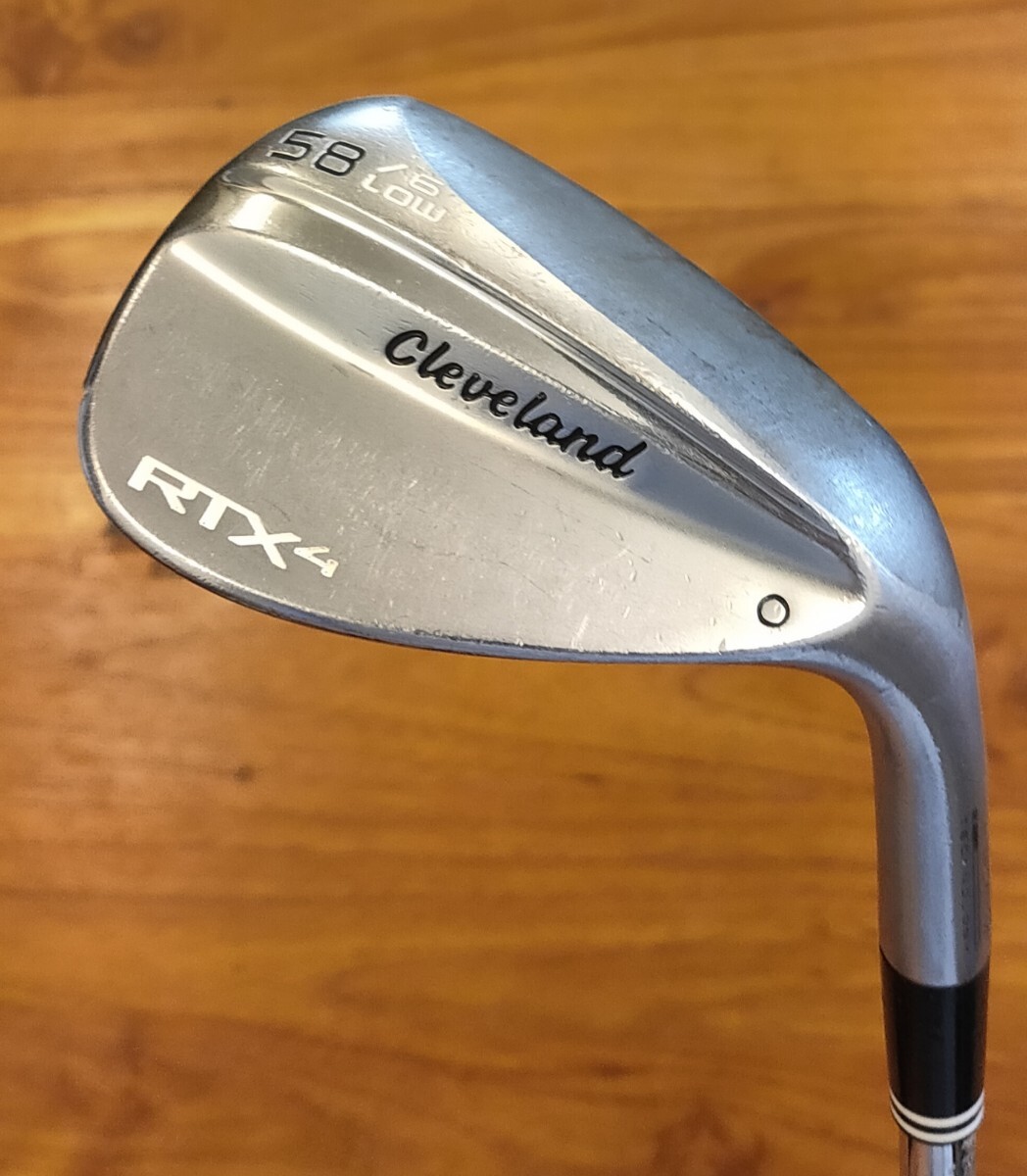 訳あり クリーブランド RTX4 58° 6 LOW メーカー純正 単品 ウェッジ DGS200 ダイナミックゴールド拍卖