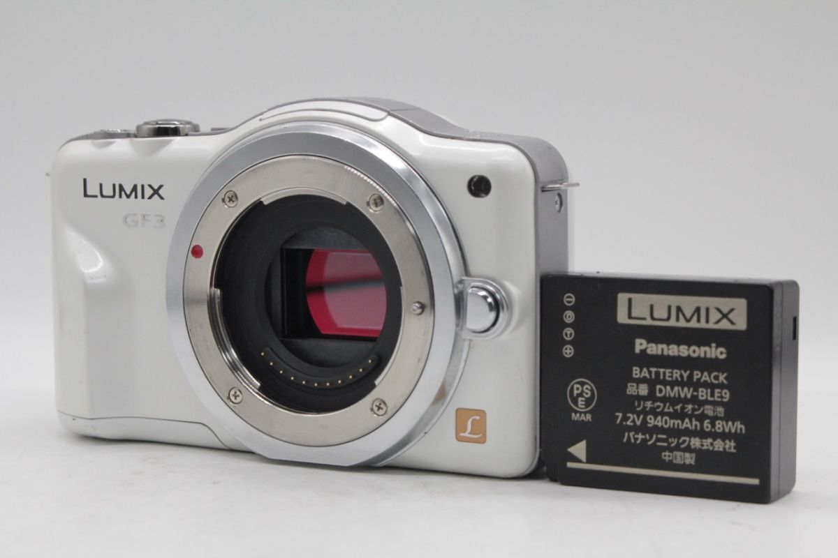 ★良品★パナソニック PANASONIC DMC-GF3 《シャッター, フラッシュ OK!》 #3328 RO2696拍卖