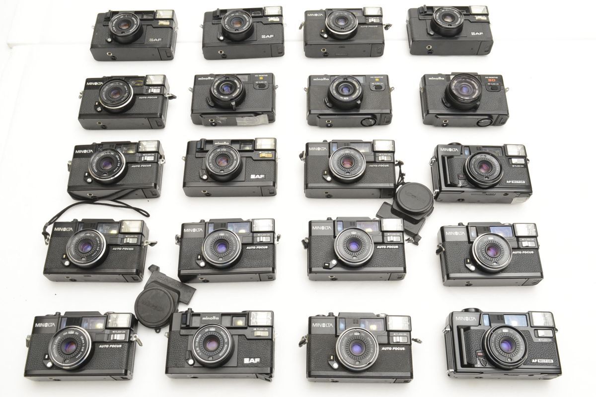 ★20個まとめ★MINOLTA HI MATIC AF-D / AF ジャンク 現状品 動作未確認 #000700022 AU2837拍卖