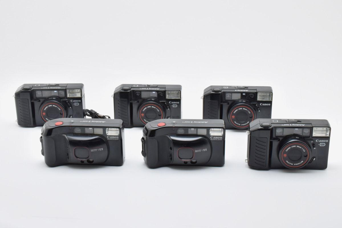 ★6個まとめ★CANON Autoboy 2 / Autoboy 3 ジャンク 現状品 動作未確認 #5321925 AU2896拍卖