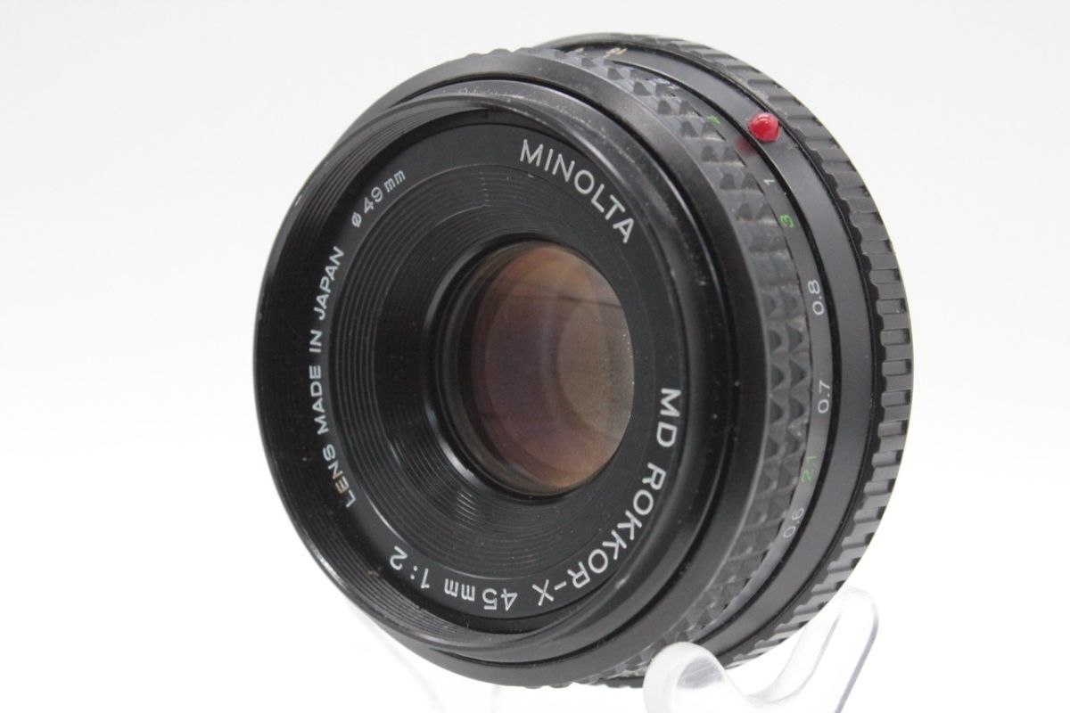 ★良品★ミノルタ MINOLTA MD ROKKOR-X 45mm F2 #0881925 RO2888拍卖
