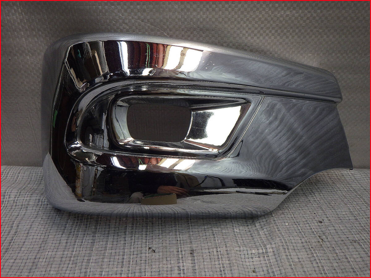 三菱ふそう キャンター 社外フロントバンパーコーナーパネル フォグランプカバー 右 右側拍卖