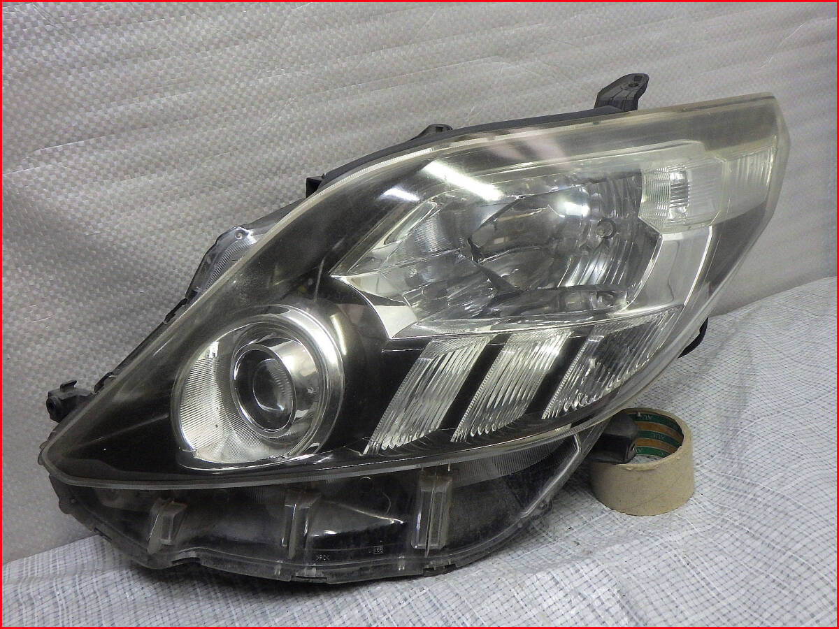 ANH20W 後期 アルファード S HID左ヘッドライト左ライト 左 左側 AFS無し ICHIKOH 58-21 ヘッドランプ ランプ【ウ】拍卖