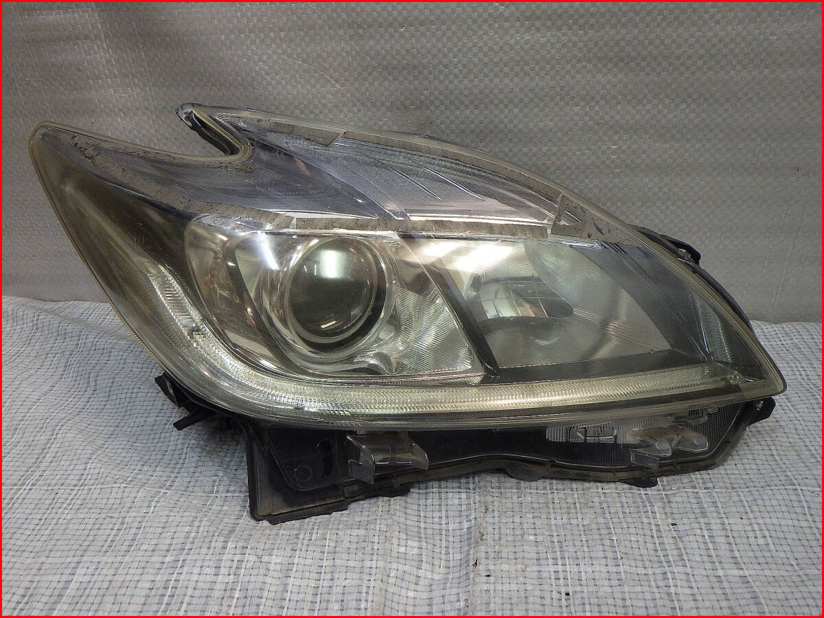 ZVW30 後期 プリウス HID右ヘッドライト右ライト 右 右側 KOITO 47-52 ヘッドランプ ランプ拍卖