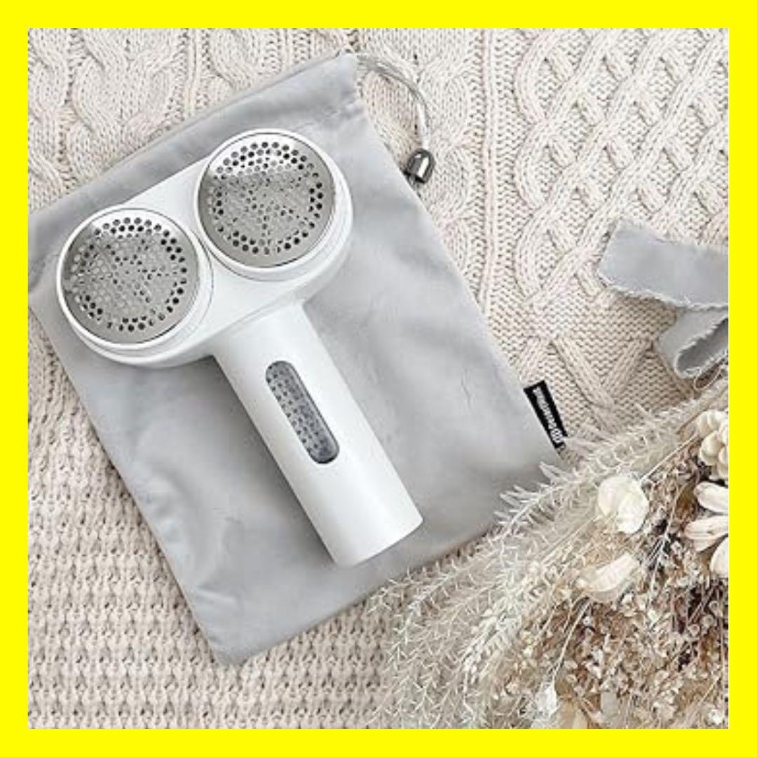 【大特価】毛玉取り けだまとり 電動 毛玉クリーナー 白 K09019拍卖