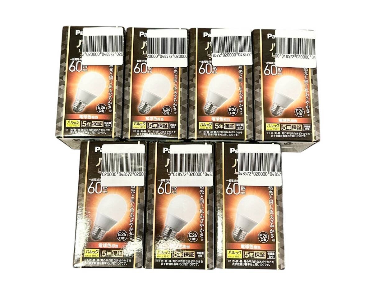 【未使用品】Panasonic パナソニック LDA7LDGSZ6F LED電球 プレミアX(電球色相当) E26口金 60W形相当 810lm拍卖