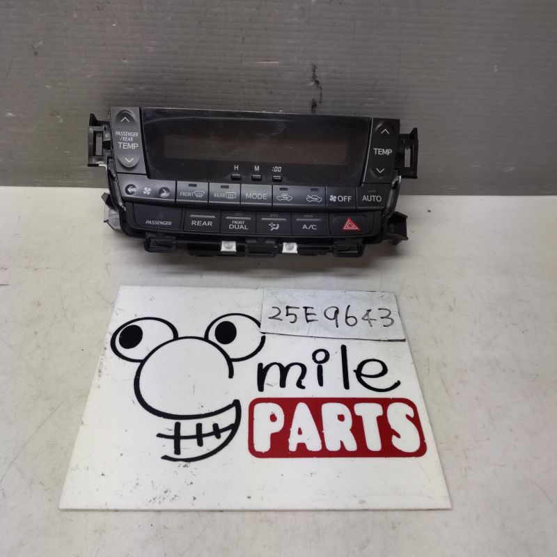 ANH20W アルファード 純正 エアコンスイッチパネル 2Z5-7-2/25E9643*同梱不可拍卖