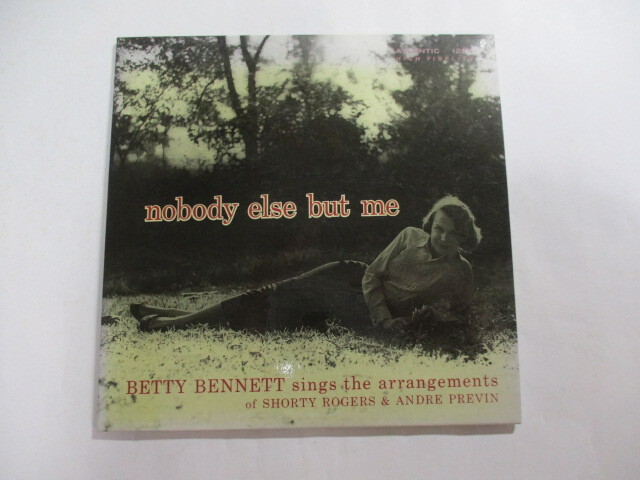 紙ジャケット ノーバディ・エルス・バット・ミー / ベティ・ベネット / Betty Bennett / Nobody Else But Me (Atlantic) Shorty Rogers拍卖