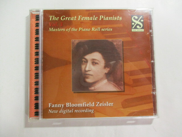 CD The Great Female Pianists Vol.3 / Fanny Bloomfield Zeisler (Dal Segno) ファニー・ブルームフィールド・ツァイスラー拍卖