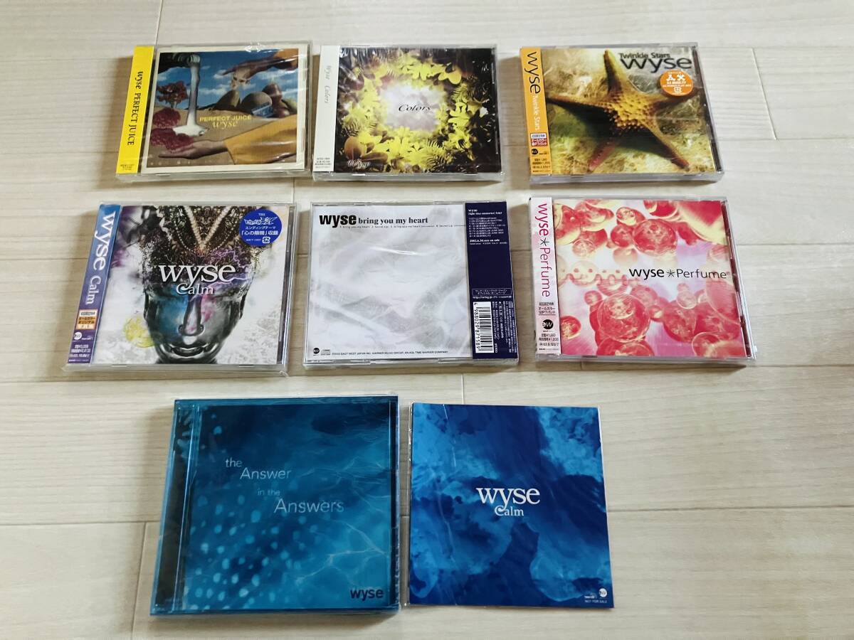 未開封 wyse A⑤ CD 7枚セット PERFECT JUICE・the Answer In the Answers Twinkle Stars・Calm・Colors他 新品 グッズ 拍卖
