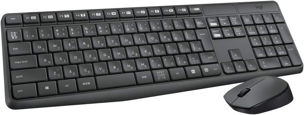 ロジクール ワイヤレス マウス 無線 キーボード セット MK235 国内正規品拍卖