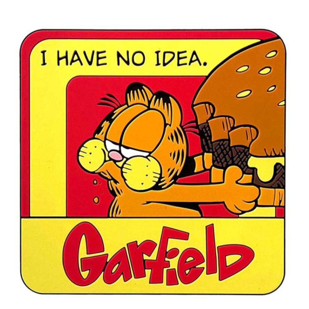 【アメリカンキャラクター ラバーコースター】GARFILED -EAT /ガーフィールド キッチン アメキャラ BARアイテム アメリカン雑貨 アメ雑拍卖