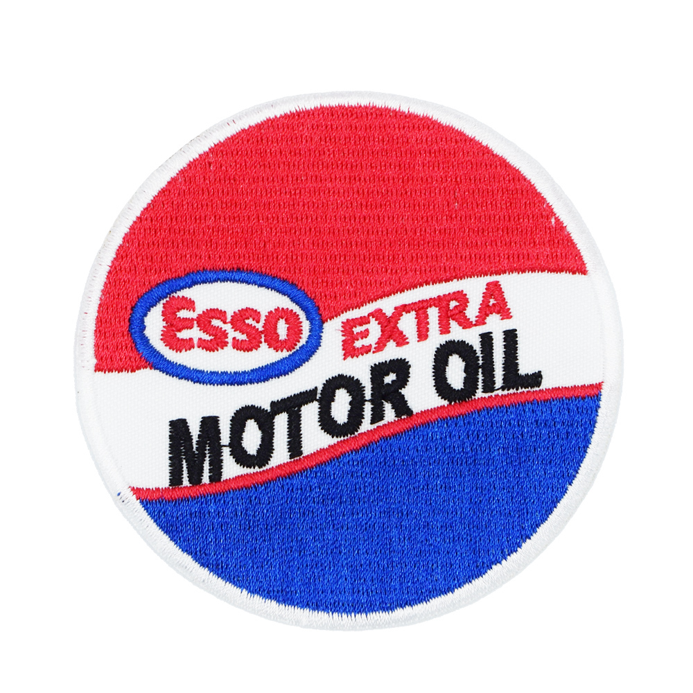 ESSO 丸 EXTRA レーシング ワッペン #366 エッソ 世田谷ベース アメリカ雑貨 アメリカン雑貨拍卖