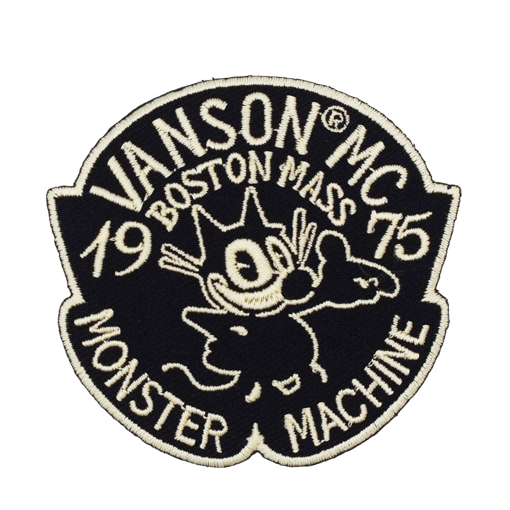 【メール便可】ワッペン #627 FELIX VANSON (7.5×7.2cm) / フィリックス 手芸 パッチ カスタム モーター 車 バイク アメリカン雑貨拍卖