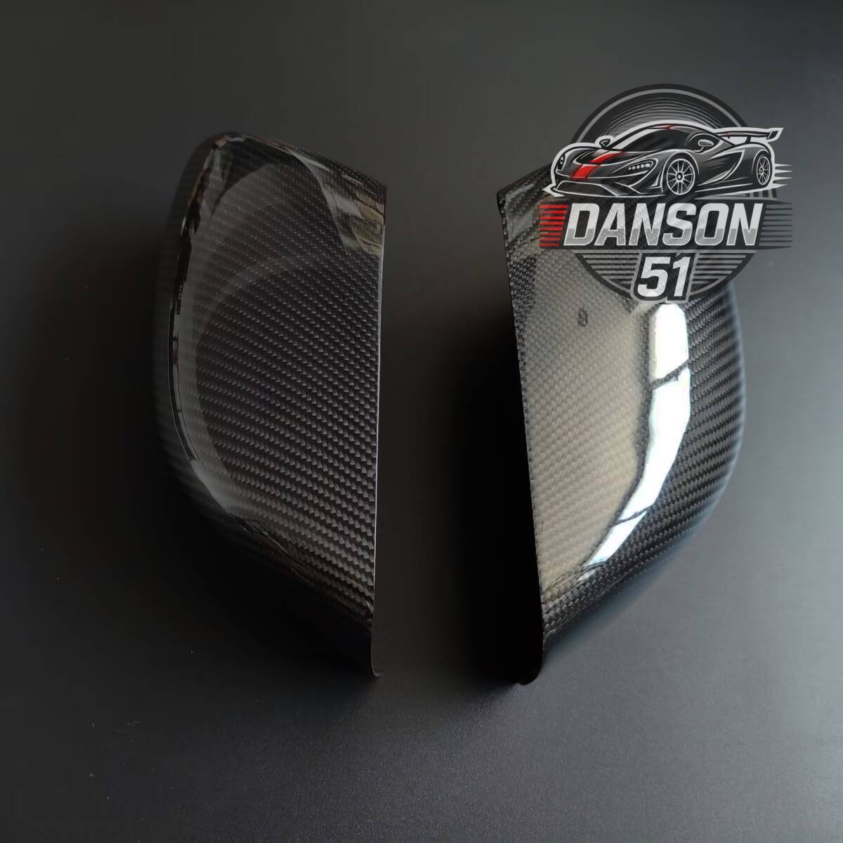 送料無料 ドライカーボン製 マセラティ ギブリ クアトロポルテ前期 粘着式 ミラーカバー左右セット拍卖