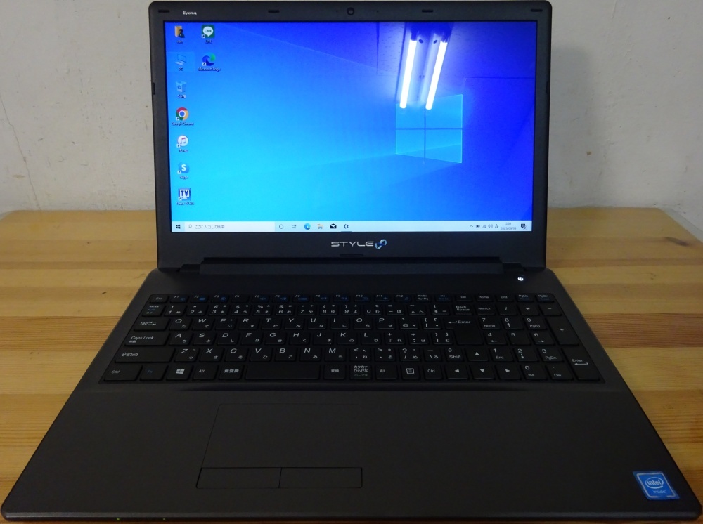 FRONTIER ノートパソコン NLC170/Cele 3865U 1.8GHz/8GB/500GB/中古特価品拍卖