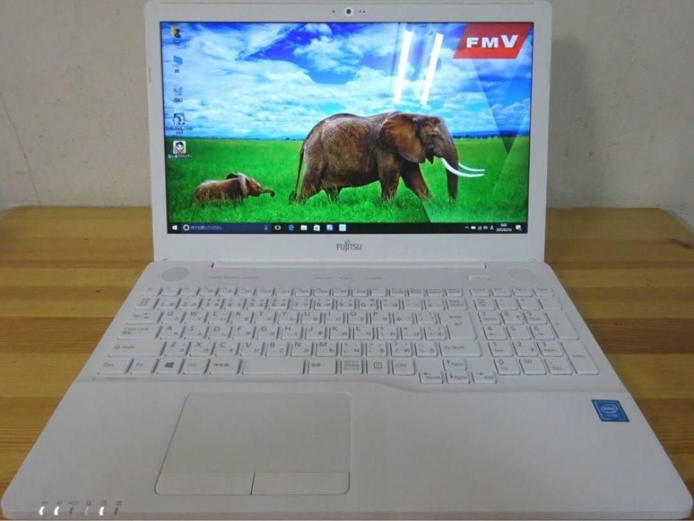 富士通 ノートパソコン LIFEBOOK AH42/B1/Cele 3865U 1.8GHz/8GB/500GB/中古特価品拍卖