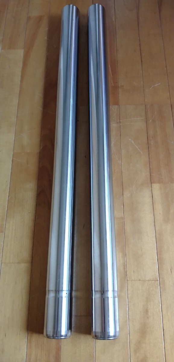 ショベル インナーチューブ 41mm 4インチオーバー V-TWIN 24-0408 クローム拍卖