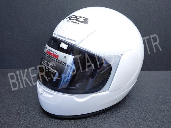 セールプライス! YAMAHA ヤマハ 純正 ワイズギア Roll Bahn YF-1C ロールバーン ホワイト XLサイズ フルフェイス ヘルメット 管理T拍卖