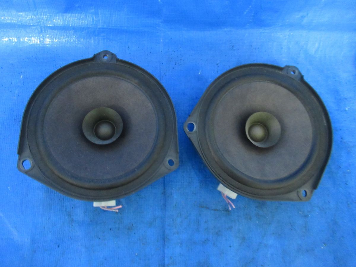 横 .02 ダイハツ純正 ドアスピーカー 左右 送料600円 ★ ムーヴ LA100S LA110S 拍卖
