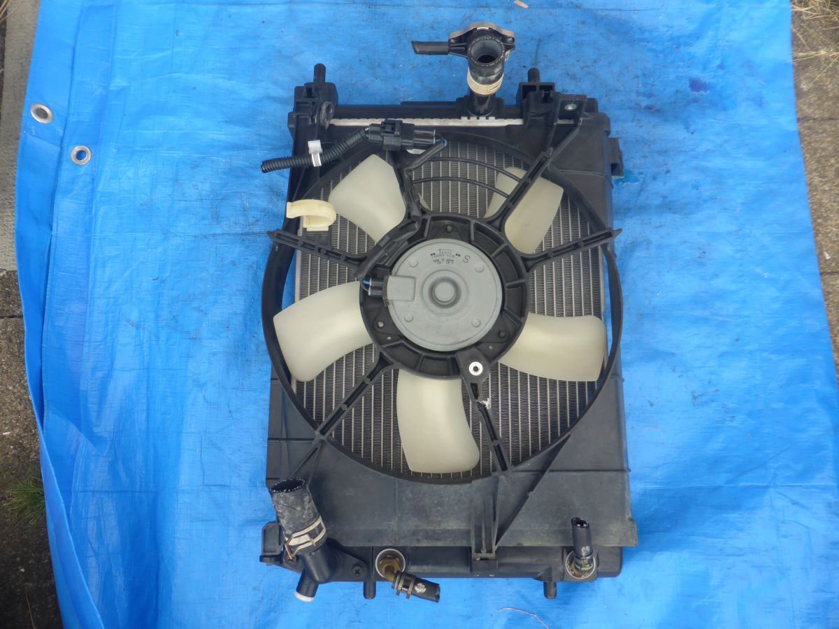 JM 6-3 交換品 ムーヴ L175S L185S ★ ラジエーター ラジエター 電動ファン カスタム コンテ L575S L675S ミラ L275S拍卖