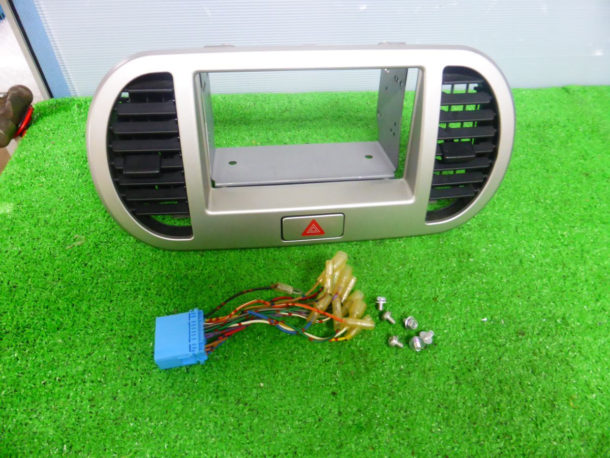 7-2 MRワゴン MF22S ★ センターパネル オーディオパネル 社外2DINナビ・オーディオ モコ MG22S拍卖