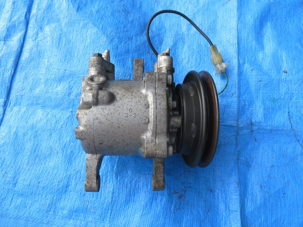 ZW12 H17年 タント L350S L360S エアコンコンプレッサー AC クーラーコンプレッサー デンソー SV07E拍卖
