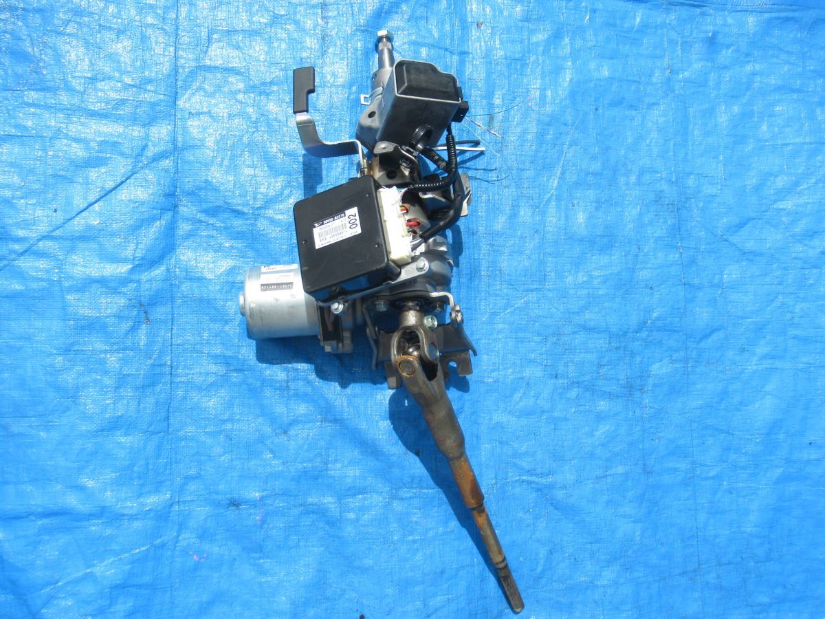 9.4-5 ムーヴ LA100S ステアリングシャフト パワステモーター・コンピューター 89650-B2270 ★ LA100A拍卖