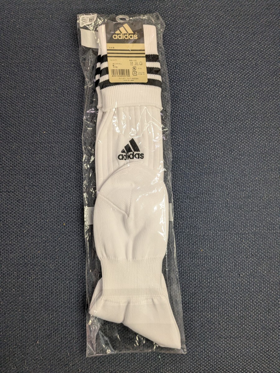 adidas サッカーソックス 25-27㎝拍卖
