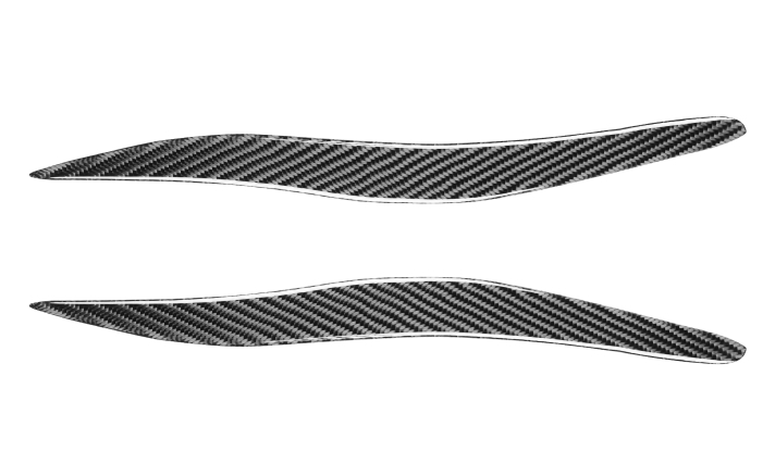 レクサスIS 20系IS250 300 350C 2005- 2013年 ヘッドライトカバー アイライン 外装2個セット 拍卖