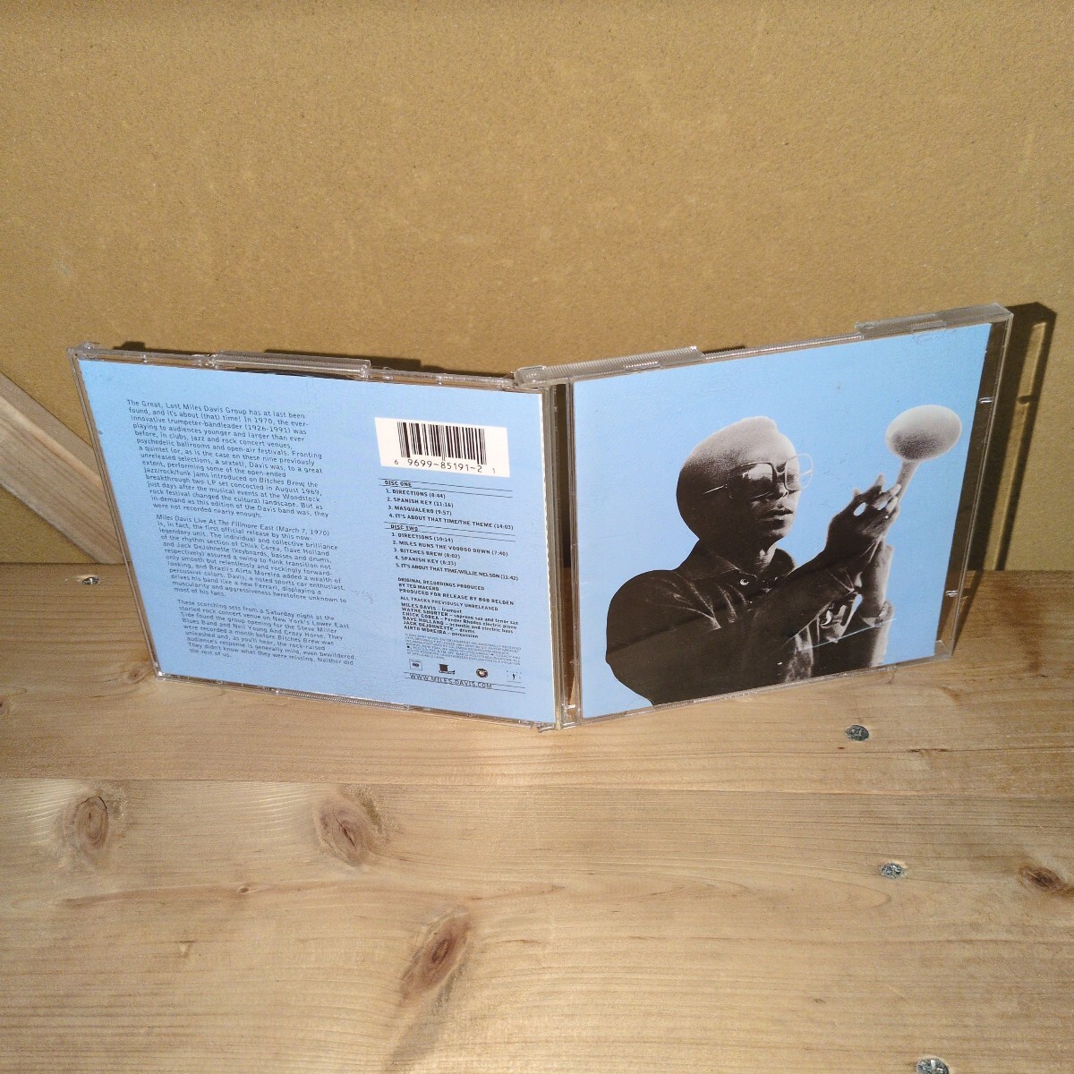 マイルスデイビス MILES DAVIS Live at The Fillmore East (2CD)拍卖