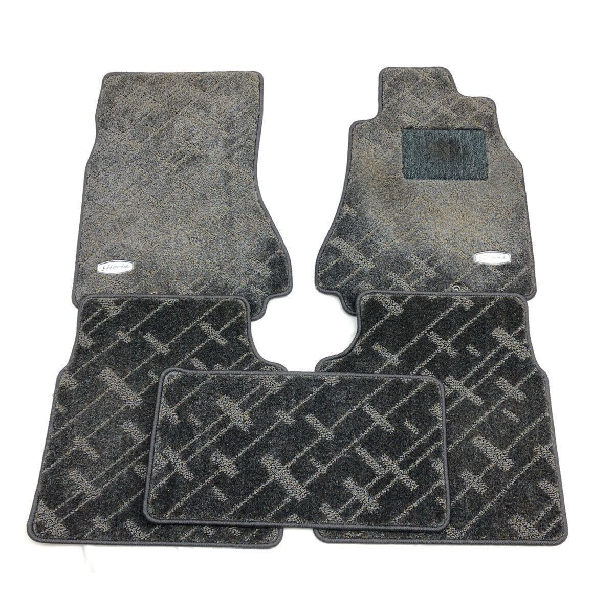 b管w221201-0306 MY34 グロリア 純正 フロアマット 1台分 フロアー マット カーペット グランツーリスモ Y34 セドリック (16)拍卖