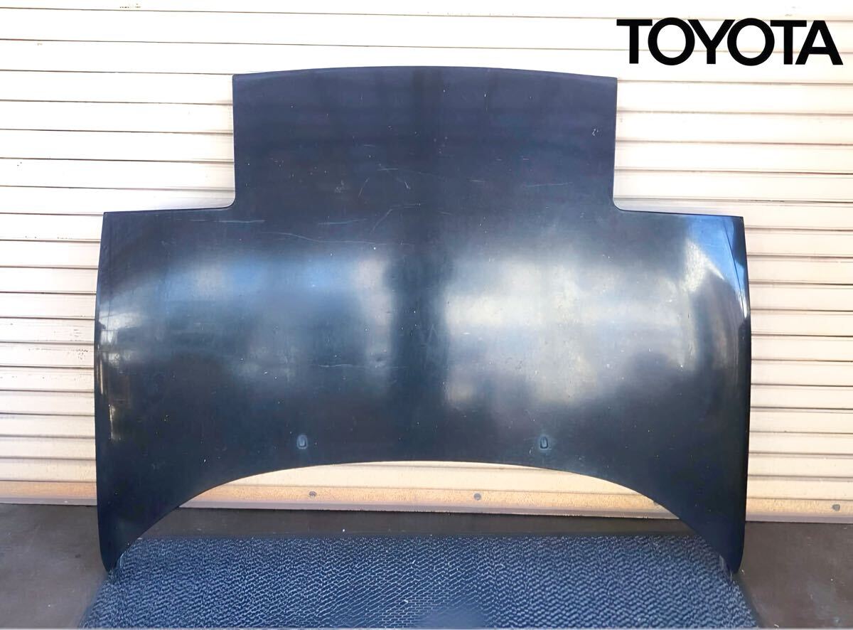 b管w220921-0628 MR2 SW20 ボンネット フード パネル フロント 外装 202 黒 ブラック 純正 ヒンジ付き 3型 (80k)拍卖