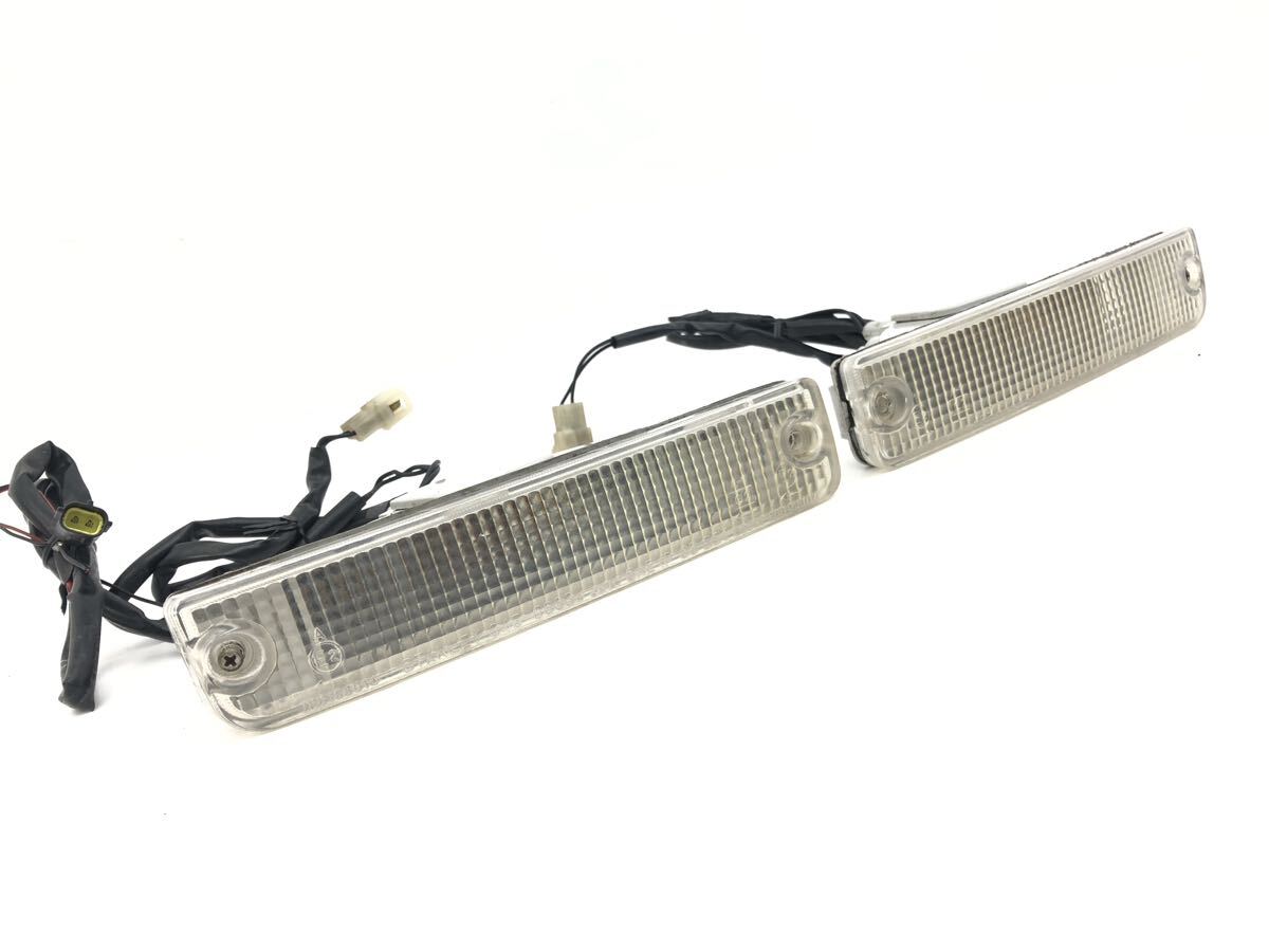 管w250724-0104 FC3S FC3C RX-7 フロント ウインカー 左右 レンズ クリア 045-0663(検 RX7 サバンナ アンフィニ カブリオレ ロータリー(6)拍卖