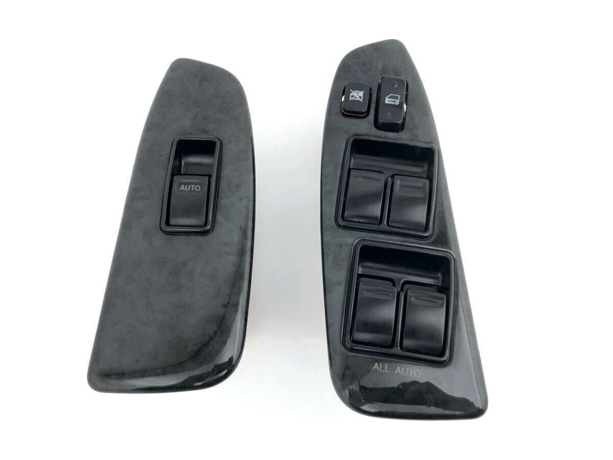 b管w230117-0351 17 クラウン 後期 パワーウインドウスイッチ 左右 ウィンドウ 窓 運転席 助手席 JZS 171 175 173 177 エステート (8拍卖