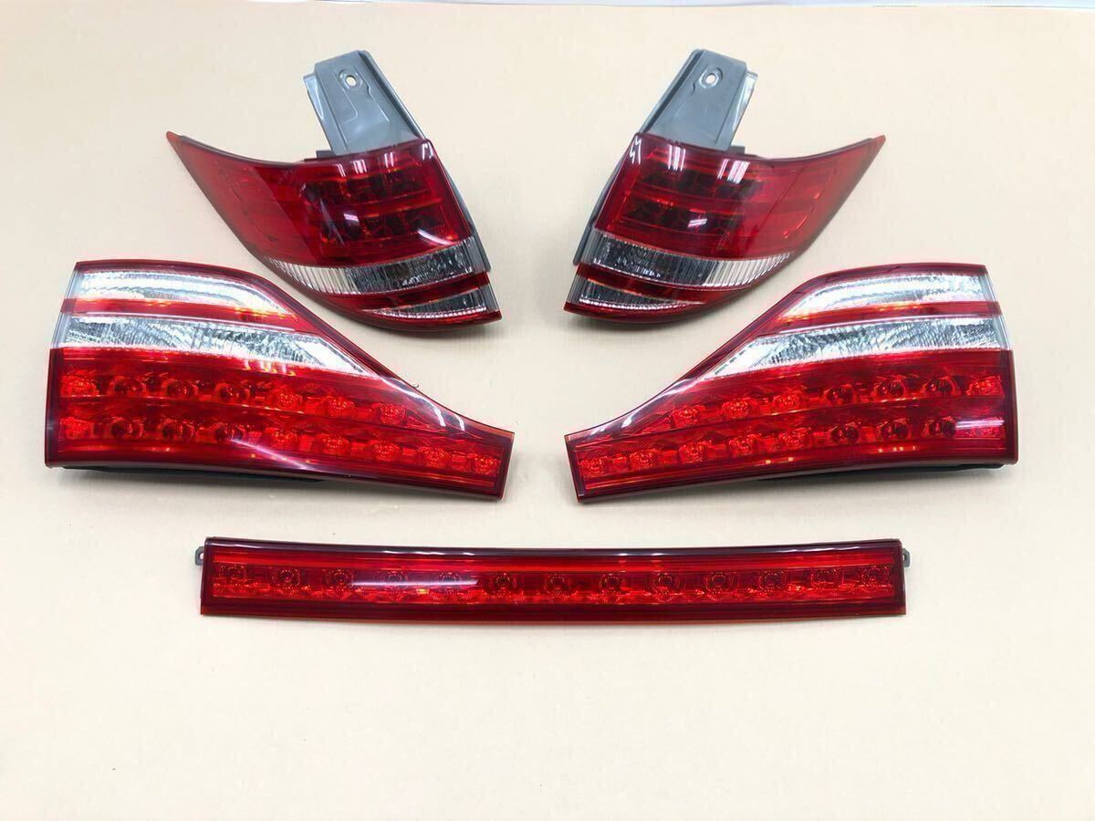 b管w200125-0202 50 55 エスティマ アエラス ACR GSR テールランプ ライト レンズ 左右 一式 5点 セット フィニッシャー (14)拍卖
