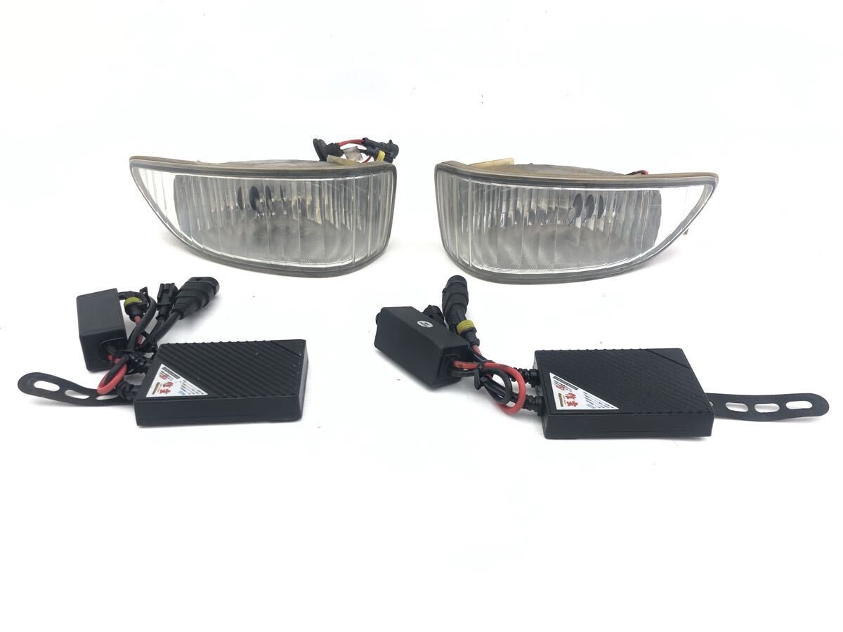 管L250804-0102 18 マジェスタ フォグランプ ライト レンズ 左右 30-317 バラスト セット UZS 186 187 クラウン(10)拍卖