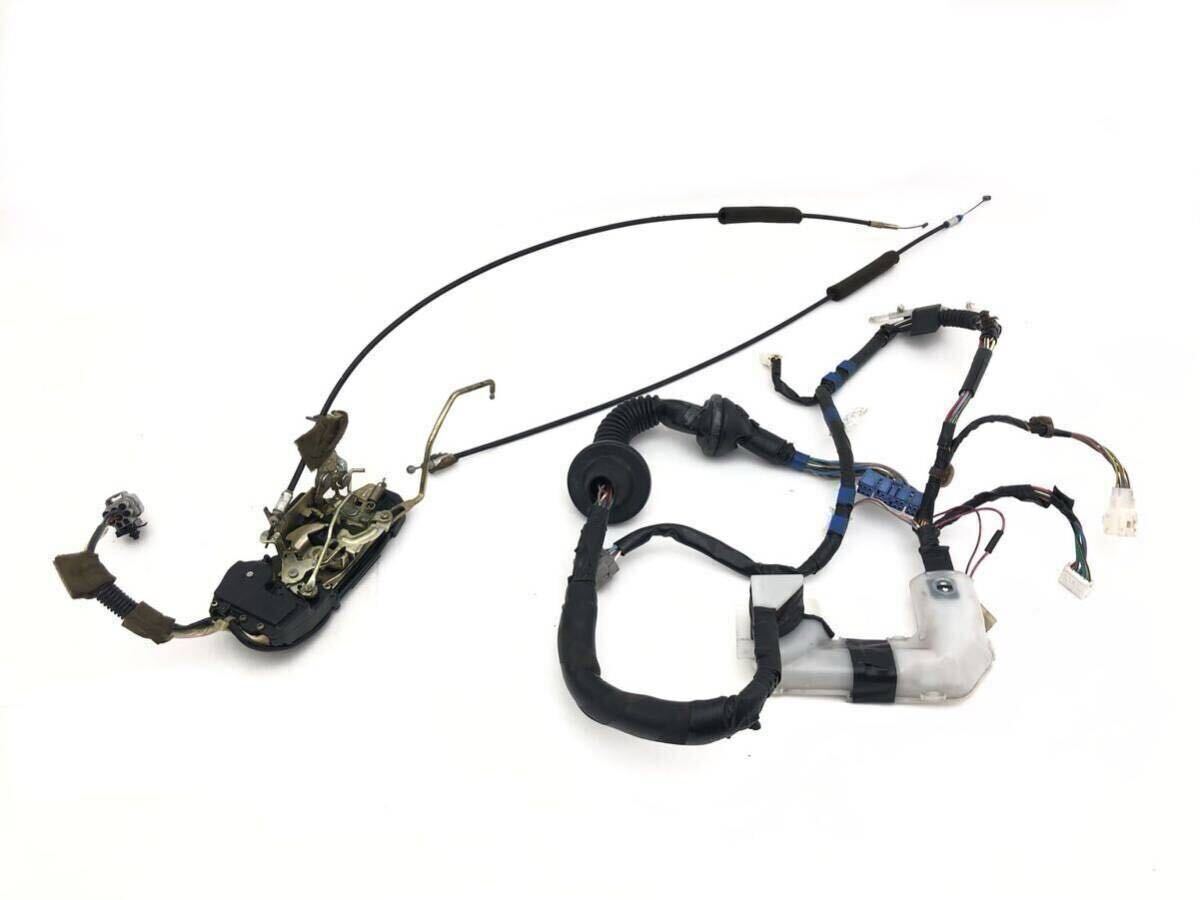 b管w240710-01155 30 ソアラ ドアロック アクチュエーター ハーネス 配線 助手席側 左 動作品 MT (検 JZZ UZZ 30 31 (10)拍卖