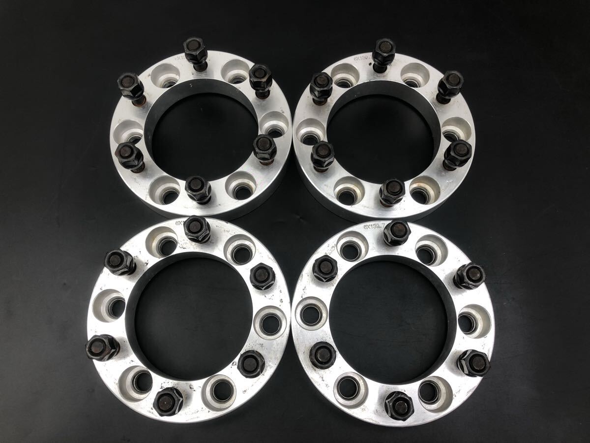 管w250942-39 6穴 PCD139.7㎜ 厚み30㎜ ワイドトレッドスペーサー ワイトレ ランドクルーザー ランクル ハイラックス プラド (8)拍卖